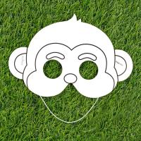 Búho creativo DIY máscara de relleno de Color juguete elefante astronauta máscara en blanco juguete mono pintado pintura Panda máscara niños - details 6