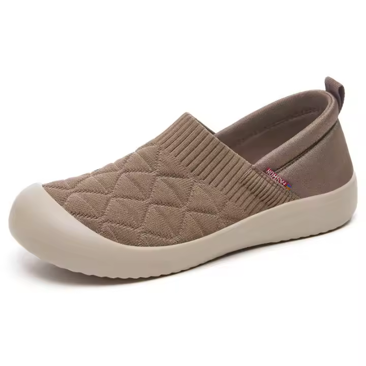Zapatos planos casuales sin cordones para mujer, suela suave, zapatos para caminar cómodos y versátiles - 1