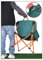 Silla portátil plegable para acampar, tela Oxford, pesca, forma de luna, para exteriores, equipo de camping VIES, ocio, picnic - details 9