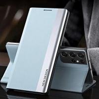 Funda de cuero de lujo con tapa para Samsung Galaxy S25 S24 S23 S22 S21 S20 Ultra Plus S23 S21 S24 FE Note 20 Ultra 10 Plus - details 5