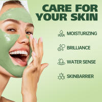 Mascarilla de Arcilla Desechable de Aguacate Limpieza Profunda, Suave, Antideslizante, Iluminadora del Tono de Piel Belleza Herramientas de Cuidado de la Piel Facial - details 0