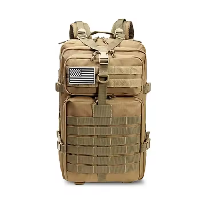 Mochila táctica de gran capacidad para hombre, morral impermeable de 50L, 3P, para exteriores, senderismo, Camping y caza - 1