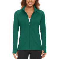 MAGCOMSEN-Chaqueta atlética ligera para mujer, manga larga, Upf 50 +, Tops con cremallera de Golf - details 23