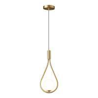 Lámpara Colgante De Cobre LED Para Interior Con Bombilla G9 De 7W Para Dormitorio Iluminación Colgante Para Pasillo Luz De Ceilidán Moderna Y Elegante - details 12
