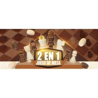 Peradix 2 en 1 Ajedrez Magnético y Damas