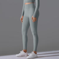 Pantalones de mujer, leggings, glúteos melocotón, pantalones de yoga desnudos de cintura alta - details 65