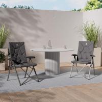 Silla de Camping Plegable Capacidad de 150 kg Respaldo Alto tamaño pequeño Plegable Silla de jardín Acolchada de Lujo con 4 Posiciones, Silla de Pesca Ajustable para balcón - details 15
