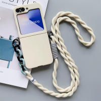 Funda Delgada para Xiaomi Mix Flip Correa Cruza con Caramelo Lindo Cubierta Protectora Sólida - details 0
