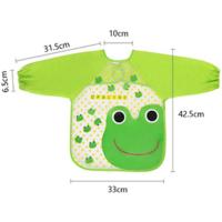 4pcs Delantal Ropa Babero Impermeable Infantil Para Pintar Con Mangas Largas De Bebé Unisexo Niños Niñas 6 Meses A 3 Años Edad - details 11