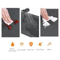 Super Absorbent Coffee Dish Large Kitchen Absorbent Draining Mat Drying Mat Quick Dry Bathroom Drain Pad Kitchen - details 2