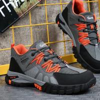 Zapatillas de trabajo con punta de acero para hombre, zapatos de seguridad a prueba de perforaciones, botas, calzado de seguridad indestructible a la moda, novedad de 2023 - details 26
