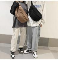 Riñonera de gran capacidad para mujer, bolsos de hombro tipo bandolera, riñonera informal, bolso sencillo para teléfono, riñonera de pana, bolso de plátano para mujer - details 19