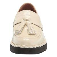 Zapatos casuales de cuero beige de alta calidad de las mujeres del OEM ODM de las mujeres - details 7