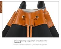 Mochila de cubo vintage para mujer, morral pequeño de viaje informal, resistente al agua, ligero - details 23