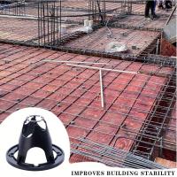 Soportes de Acero Reforzados 20 Piezas ABS Plástico para Construcción de Hormigón - details 0