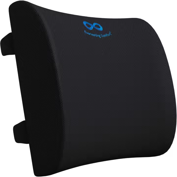 Cojín Viscoelástico para Asiento y Respaldo con Gel – Soporte Lumbar Ergonómico para Silla de Escritorio - 1