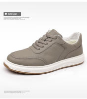 Primera capa de cuero de vaca terciopelo zapatos de cuero térmico para hombres suela suave superficie suave zapatos para hombres - details 27