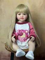 BZDOLL-Muñeca Reborn realista de 55cm y 22 pulgadas, juguete de cuerpo completo de silicona, para recién nacido, princesa - details 7