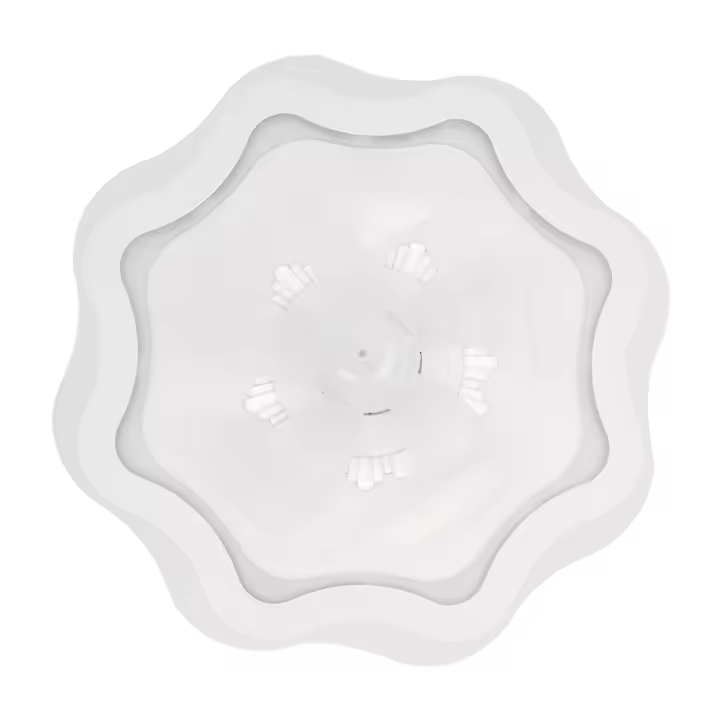 Ventilador de Techo con Luz Silencioso, Control Remoto, 220 V, Ventilador de Techo LED Regulable, 6 Velocidades, Tamaño 48 x 16 cm - 1