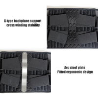 Cinturón de entrenamiento de cintura para Hombre y mujer, corsé Lumbar transpirable para soporte de columna vertebral, nuevo - details 21
