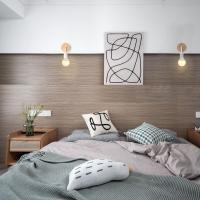 Mini aplique de pared moderno, accesorio de luz Industrial clásico con Base de madera para dormitorio, baño y pasillo, sin bombilla - details 14