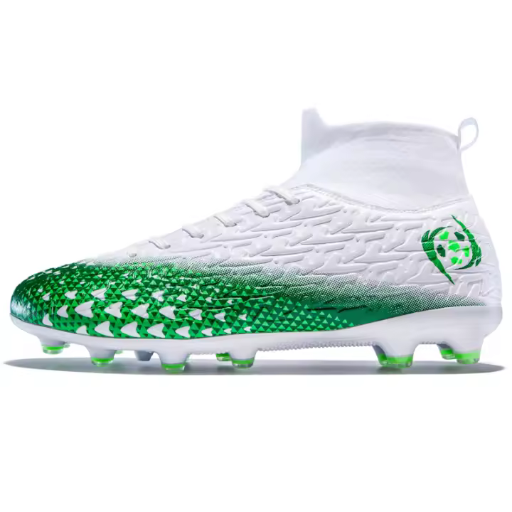 Fútbol de césped al aire libre para hombres y mujeres de Atos, botas de fútbol de entrenamiento de moda, blanco e - 1