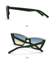 Toyear-gafas de sol estilo ojo de gato para mujer, de estilo Vintage lentes de sol, de marca de lujo, de diseñador, Punk, a la moda, Sexy - details 13
