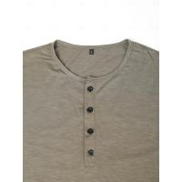 Nueva camiseta de manga corta con cuello para hombre, camiseta informal de gran tamaño a la moda de talla europea para hombre - details 4