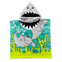 Toallas para niñas pequeñas, capa con capucha, bata de baño de playa, albornoz de microfibra suave para niños, Poncho de piscina, toalla de viñetas de animales - details 9