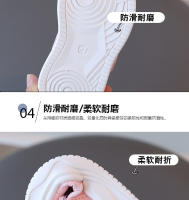 Zapatos Deportivos de Suela Suave para Niños Moda Otoñal Versátil y Comodible en Blanco - details 5