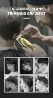 Kemei-cortadora de pelo eléctrica para hombre, máquina profesional de alta velocidad para cortar Cabello, Barbero, cuerpo de Metal, potente, con pantalla LCD - details 5