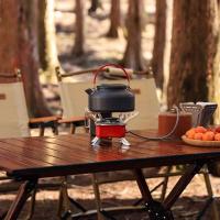 Mini estufa plegable de gas para acampar, cuadrada, portátil, para exteriores, utensilios de cocina ultraligeros, equipo de montañismo - details 5