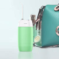 Irrigador inalámbrico portátil con hilo dental de agua caliente, mini hilo dental eléctrico recargable, limpieza de dientes usada, 3 modos IPX7 a prueba de agua, - details 5