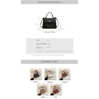 2025 Nuevos bolsos de mujer, bolsos de señora, bandoleras de moda, blanco-negro - details 0