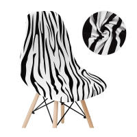 Funda de silla de concha de Color sólido, fundas elásticas baratas para sillas con respaldo corto, fundas de asiento de comedor impresas para el hogar, Bar, Hotel, fiesta y banquete - details 13