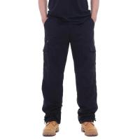 Pantalones cargo para hombre 100% algodón, cintura elástica, múltiples bolsillos, listos para aventuras al aire libre. - details 5