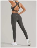 Mallas deportivas sin costuras para mujer, Leggings de cintura alta con realce, ropa de Yoga, gimnasio, correr, secado rápido - details 17
