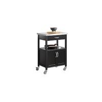 Carro de cocina multifuncional con 2 cajones y 2 estantes Gran encimera Ideal para bar y comedor - details 10