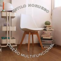 Sillas de Comedor Nórdicas con Respaldo Ergonómico |   Sillas de Cocina con Madera de Haya Maciza con Tela Anti Manchas de Polipiel (2, Gris) - details 11