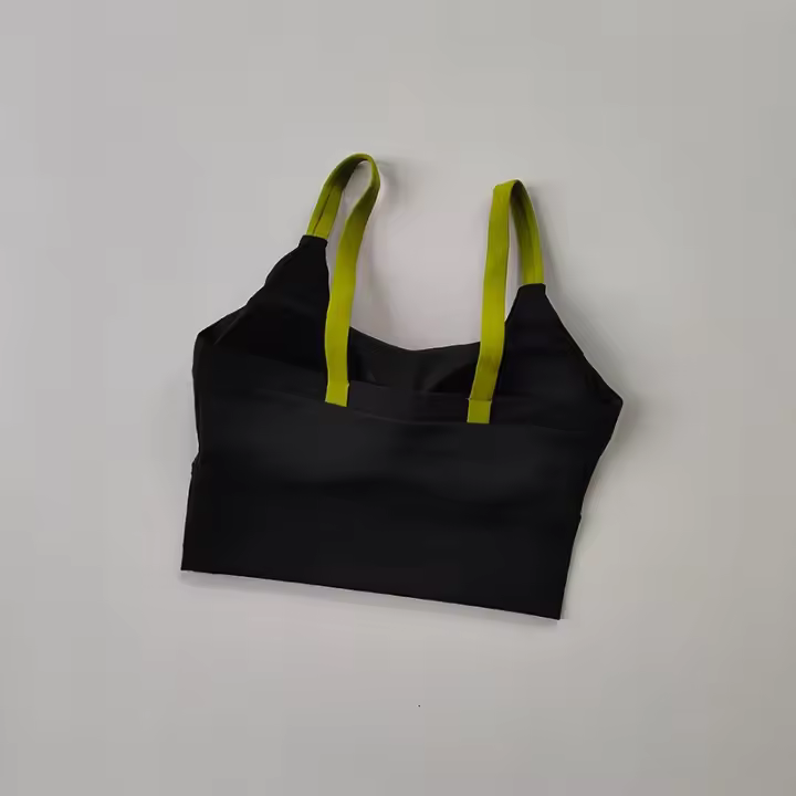 Sujetador Deportivo Transpirable A Prueba de Golpes Fitness Top de Yoga sin Costuras - 1