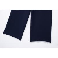 BUNO- cazadora lisa a la moda para mujer, abrigo con bolsillos, cuello en V, manga larga con una hilera de botones, trajes elegantes para mujer - details 18