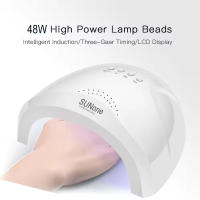 LULAA SUNone 48W UV LED Lámpara 30 Abalorios de Secador de Gel de Uñas Automático Sensor - details 0