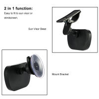 Mini espejo convexo trasero 2 en 1 para niños, asiento trasero de coche, espejo de bebé ajustable - details 4