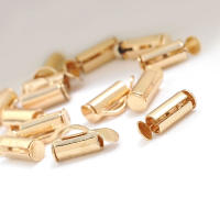 Ancho 9MM 12MM 13MM 15MM 19MM Color Oro 18K Latón Cuentas en Raya Cierres Suministros para Fabricación de Joyería Diy Pulseras Accesorios - details 6