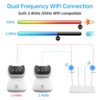 Cámara de Seguridad IP Inalámbrica Jooan 3MP PTZ Monitor de Bebé con Audio de Dos Vías - details 2