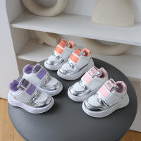 Nuevos zapatos deportivos para niños, superficie de cuero, antideslizantes, casuales, ligeros, para correr - details 14