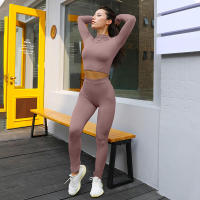 Conjunto deportivo de dos piezas de manga larga, nuevo traje informal de moda para mujer - details 80