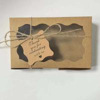 Cajas de Dulces de Pastel de Papel Kraft 10/20Pcs Ideal para Empaquetado de Joyas de Boda - details 11