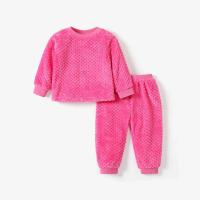Conjunto de 2 piezas de manga larga estilo festivo informal para bebé, suave y cómodo, perfecto para salidas y uso diario - details 14