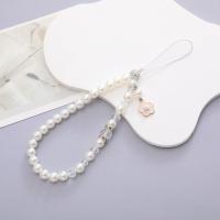 Cordón de teléfono con cuentas hecho a mano, correa de muñeca con cuentas, cadena de teléfono con perlas, eslinga antipérdida colorida, accesorios para teléfono móvil - details 4